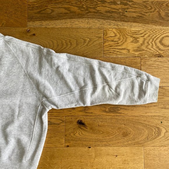 Uniqlo U grey melange mockneck sweatshirt - Picture 3 of 5